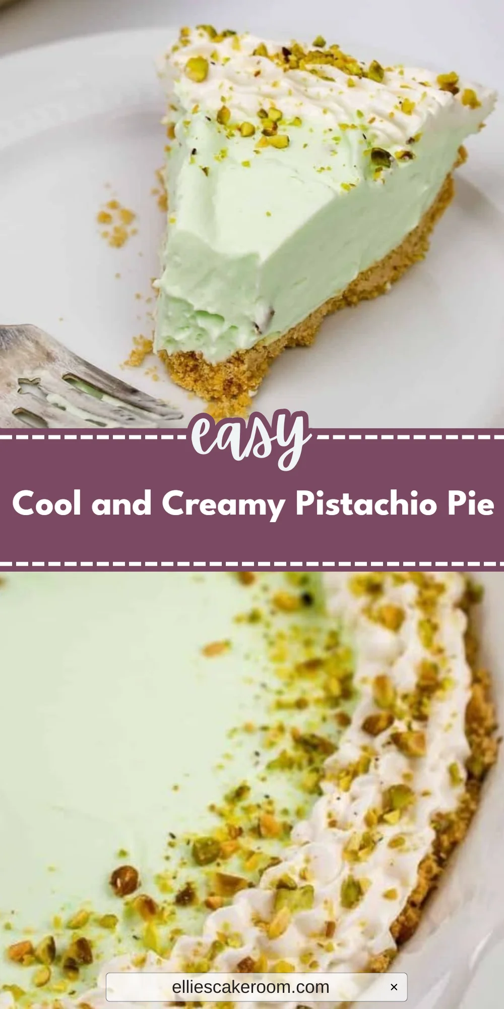 Cool and Creamy Pistachio Pie