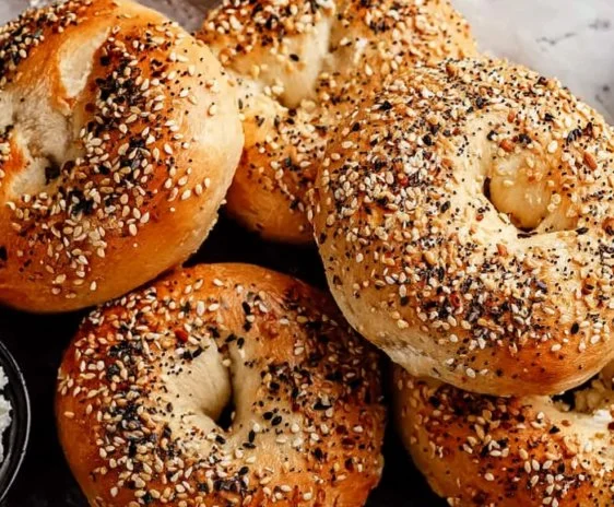 Cottage Cheese Bagels