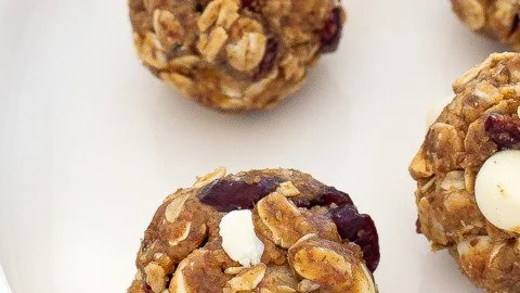 Cranberry Chocolate Energy Bites