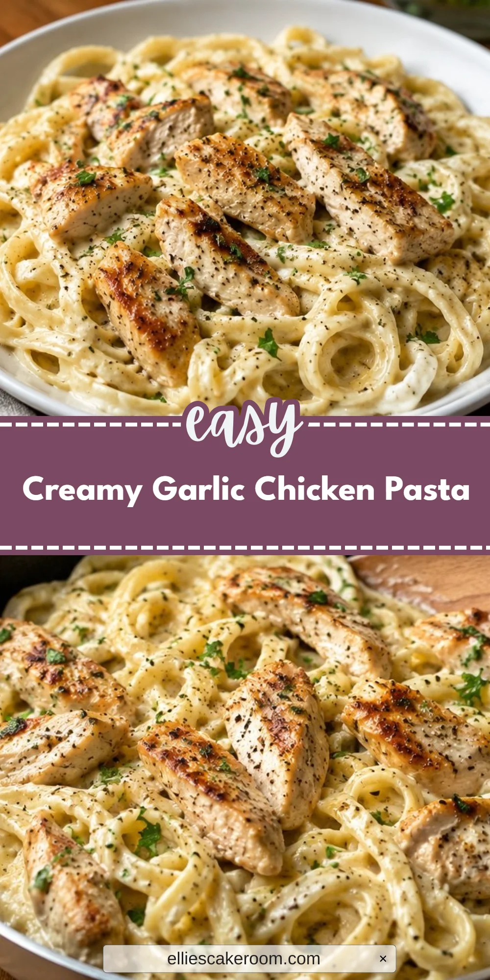 Creamy Garlic Chicken Pasta