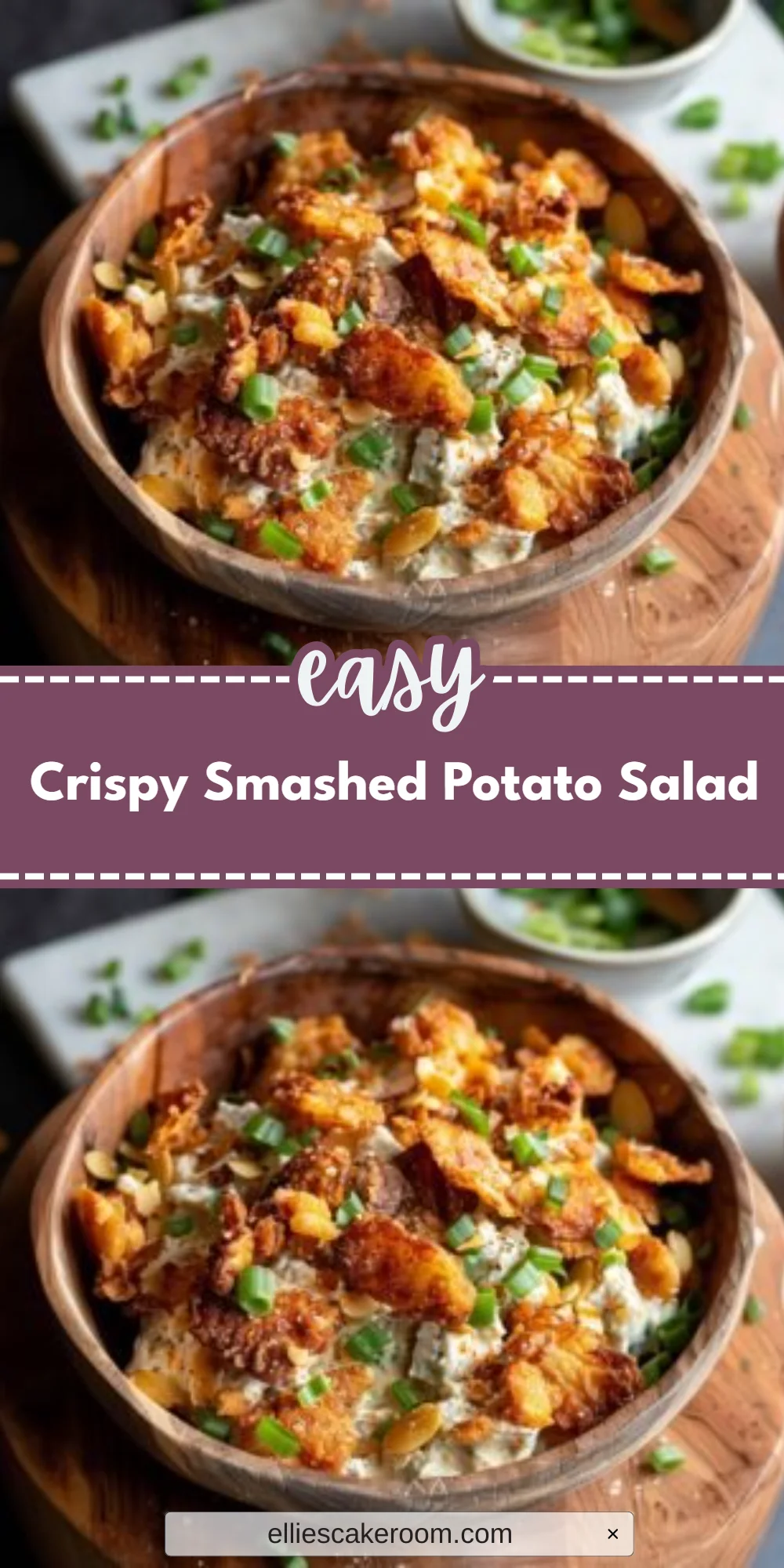 Crispy Smashed Potato Salad
