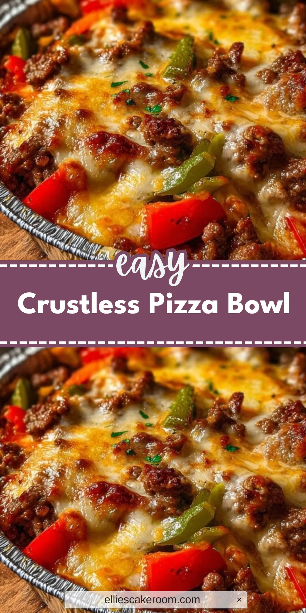 Crustless Pizza Bowl