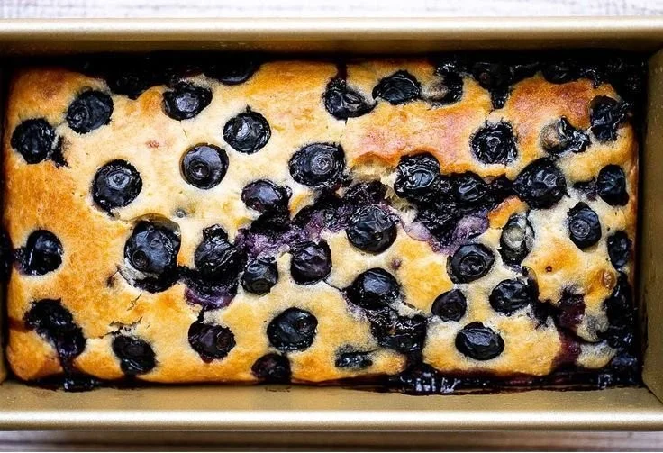 Easy Lemon Blueberry Bread