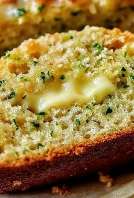 Slices of moist zucchini bread on a cutting board with green zucchini