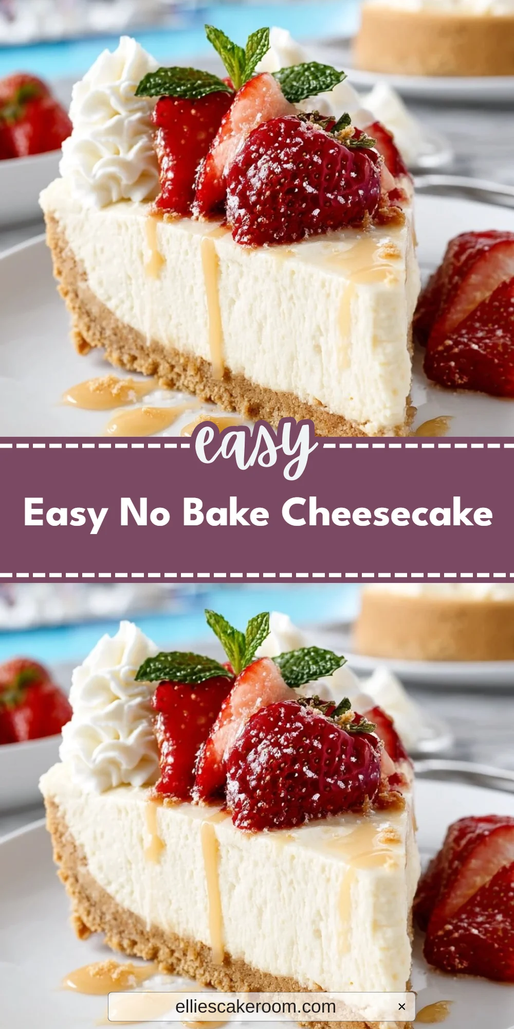 Easy No Bake Cheesecake