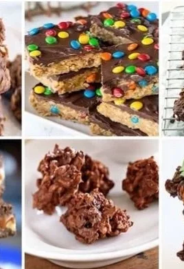 Delicious easy no bake cookies on a cooling rack