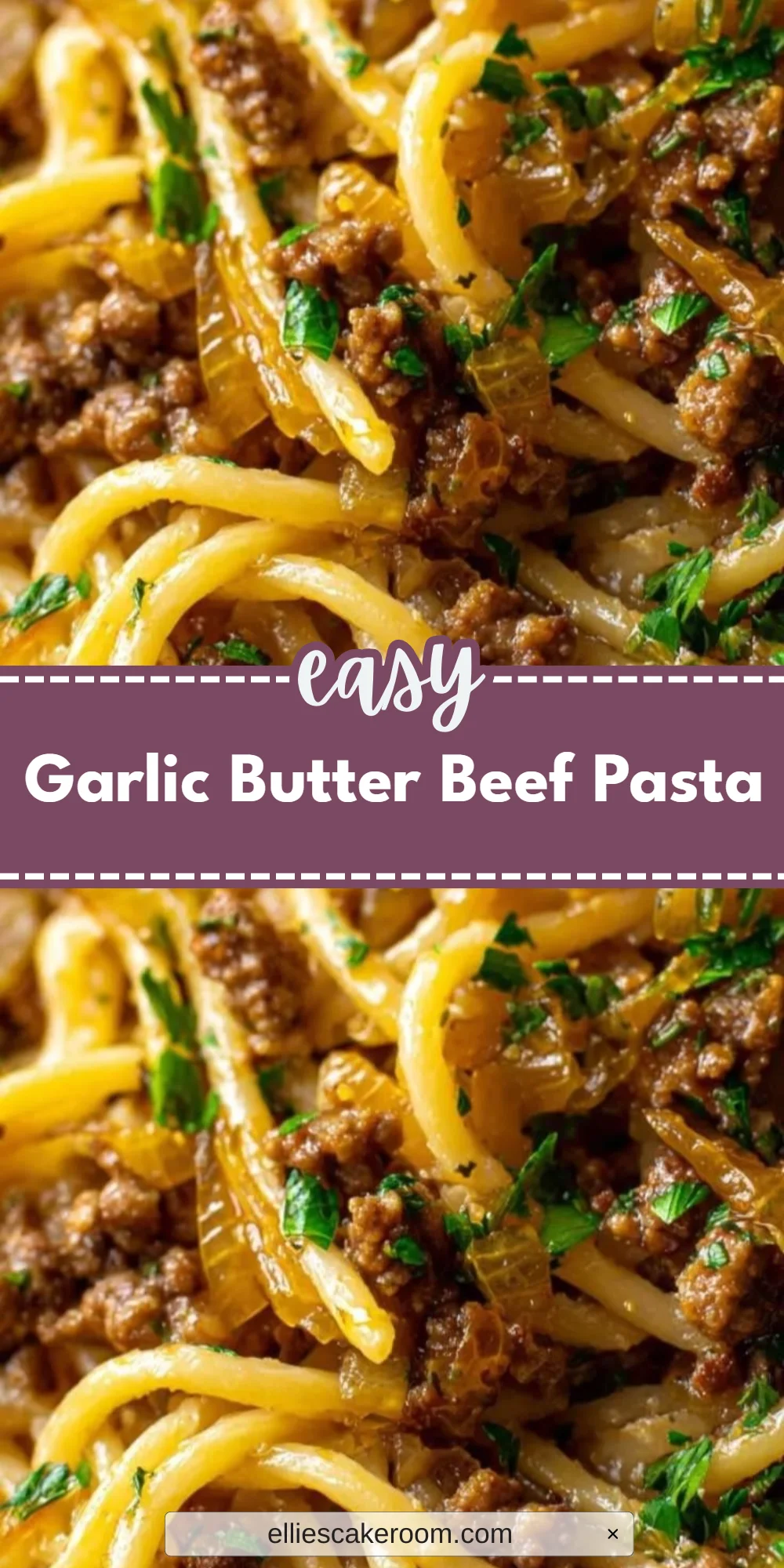 Garlic Butter Beef Pasta
