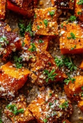 Garlic Parmesan Roasted Sweet Potatoes served in a bowl.