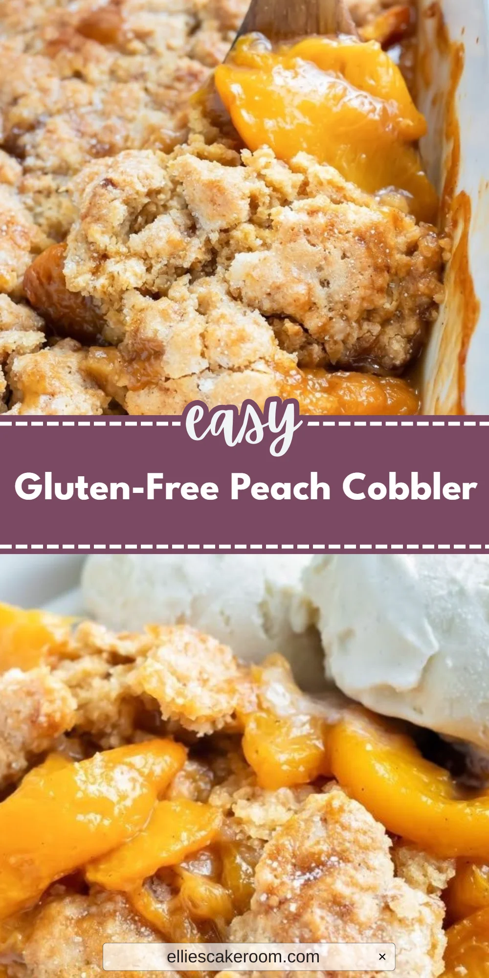 Gluten-Free Peach Cobbler
