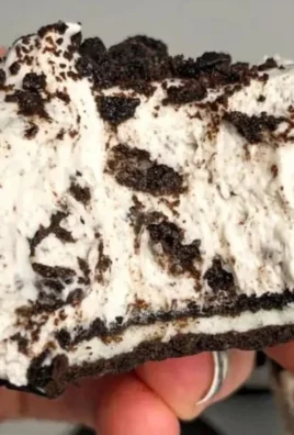 Guilt-free no-bake Oreo cheesecake bites on a serving platter