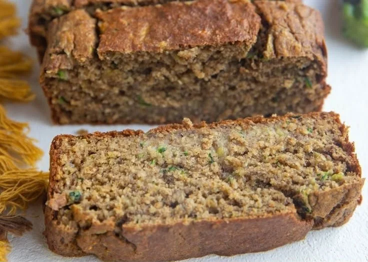 Healthy Oatmeal Zucchini Banana Bread
