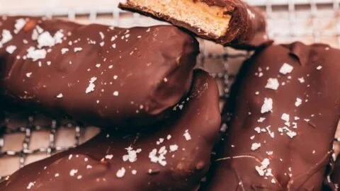 High Protein Twix Bars