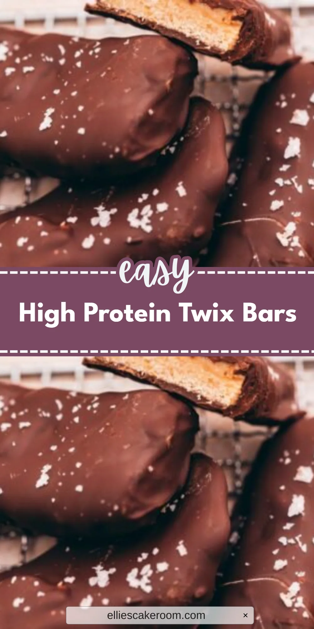High Protein Twix Bars