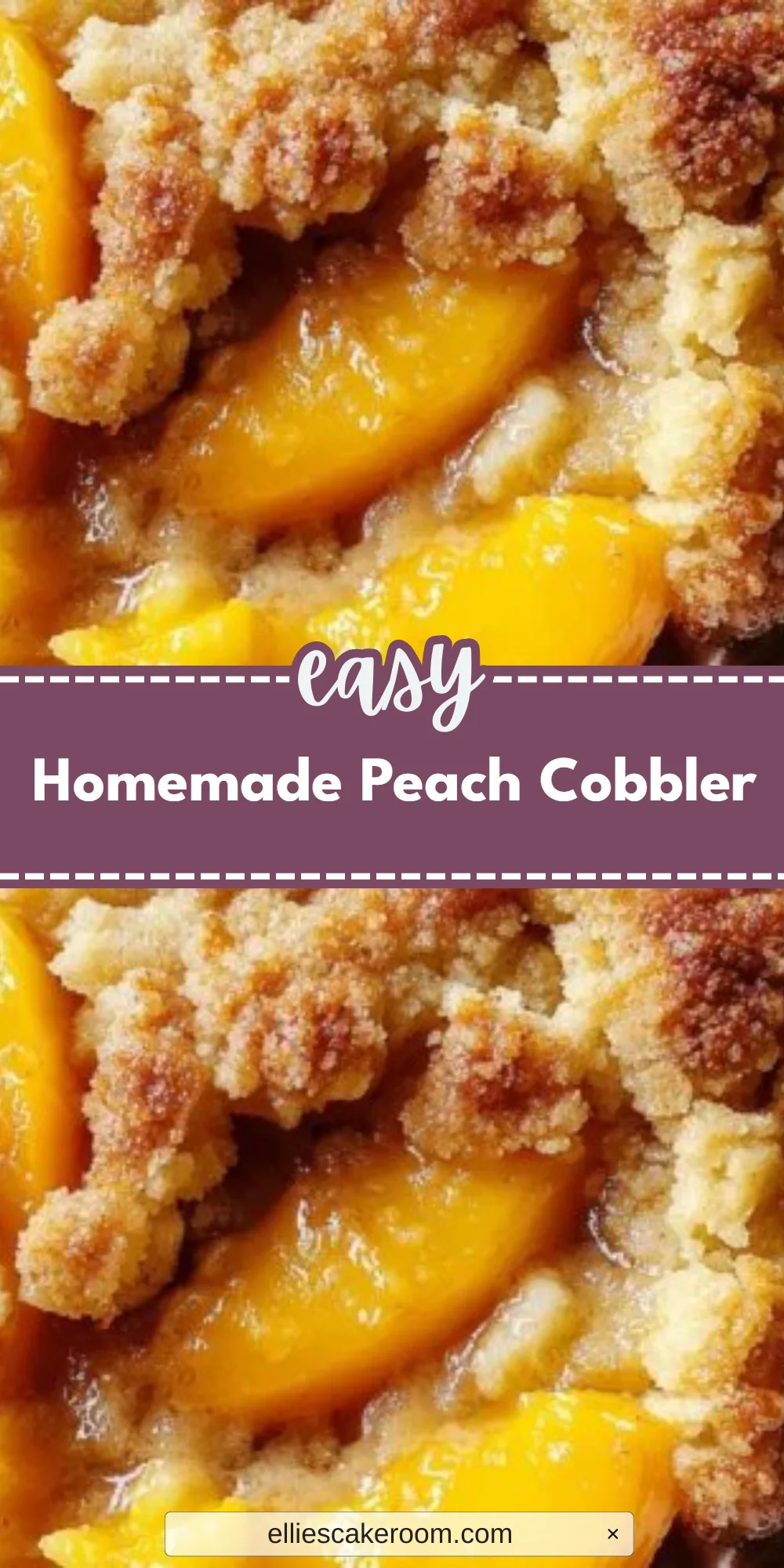 Homemade Peach Cobbler