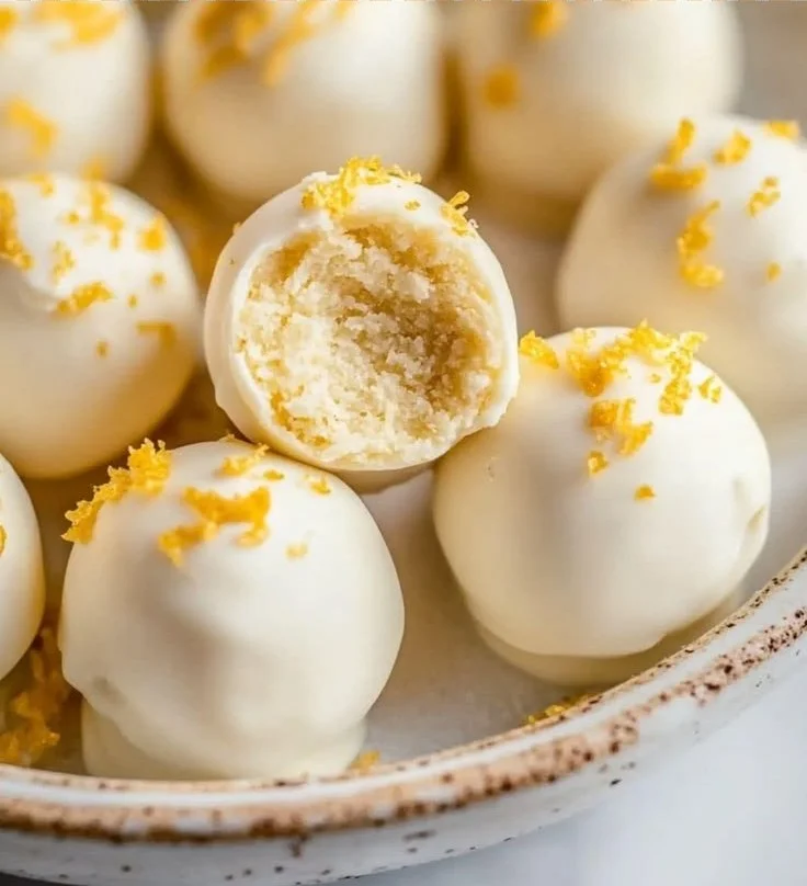 Lemon Oreo Truffles