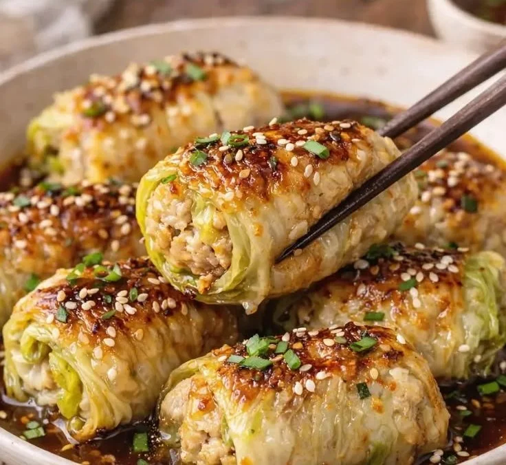 Low Carb Cabbage Dumplings