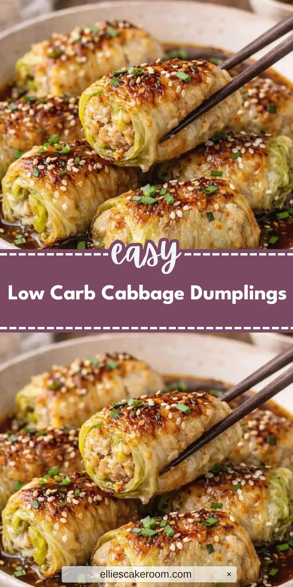 Low Carb Cabbage Dumplings