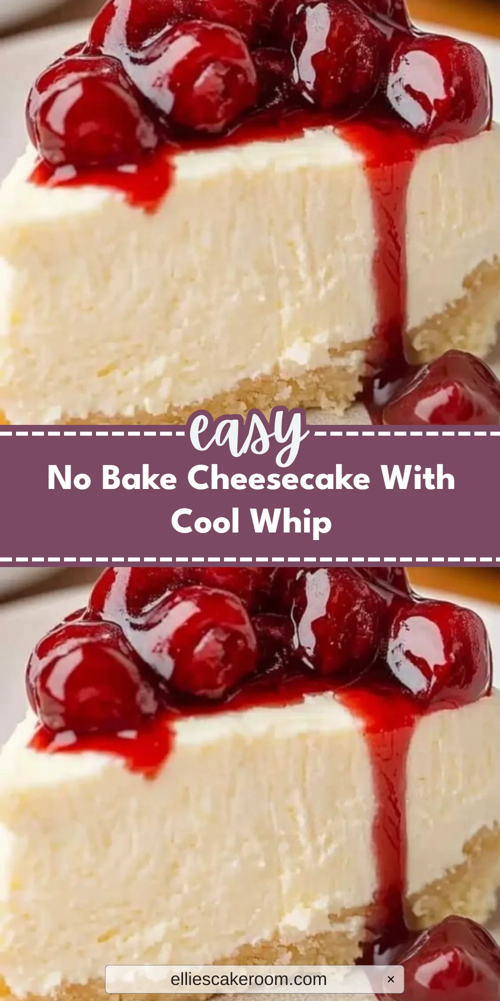 No Bake Cheesecake With Cool Whip