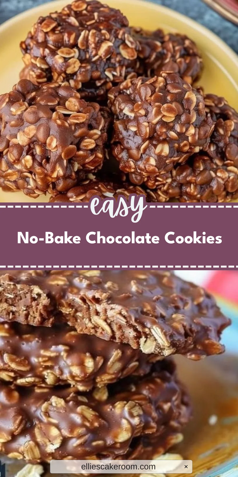 No-Bake Chocolate Cookies