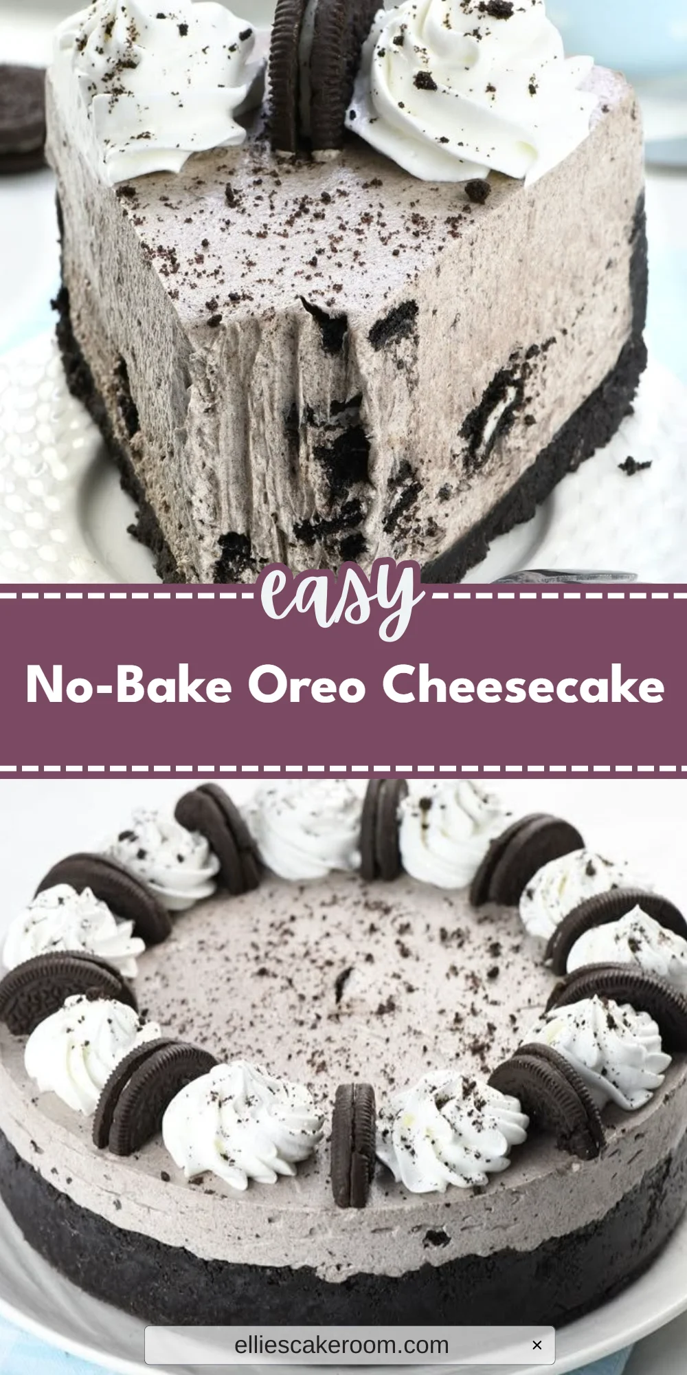 No-Bake Oreo Cheesecake