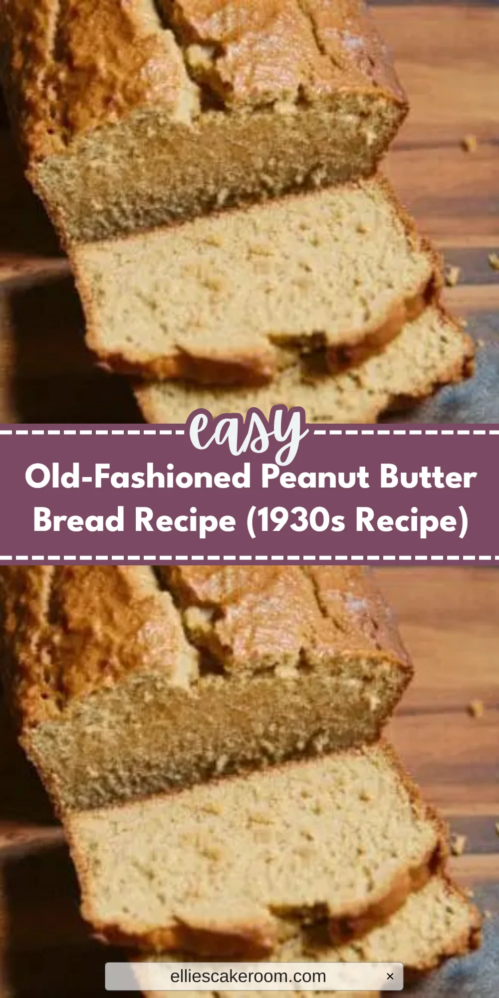 Old-Fashioned Peanut Butter Bread Recipe (1930s Recipe)