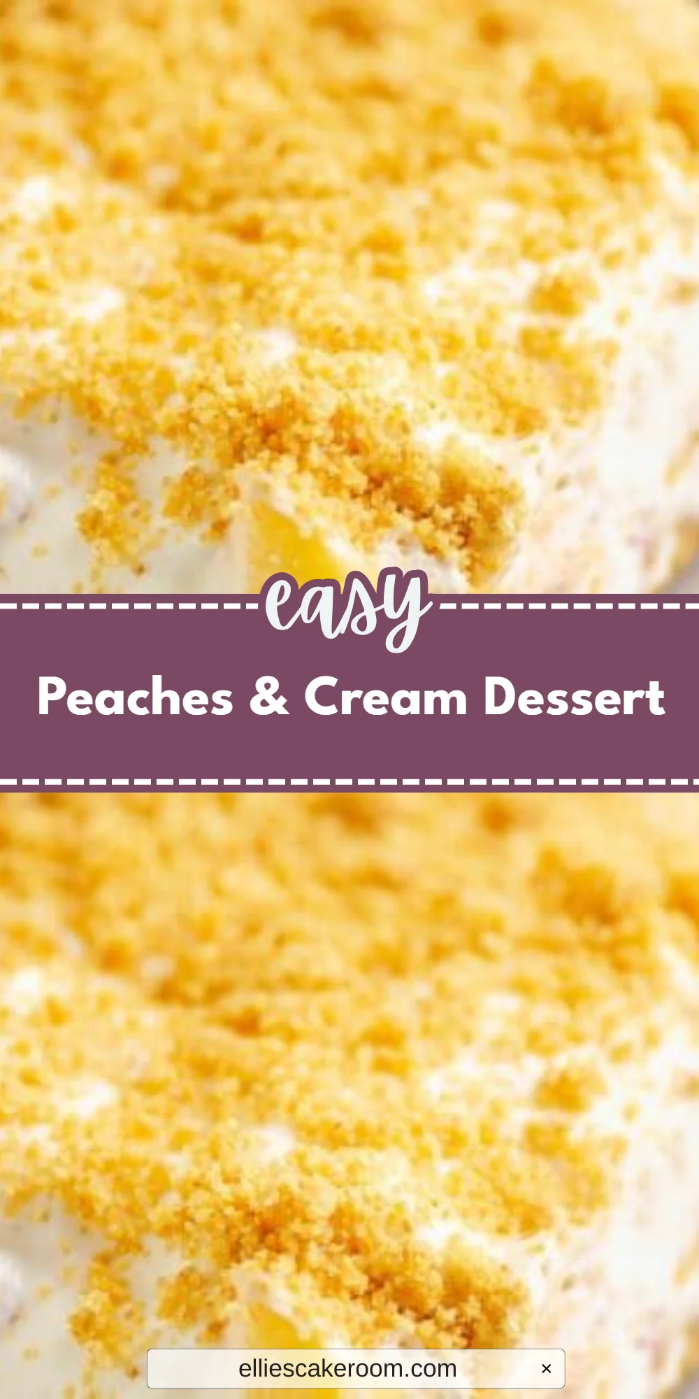 Peaches & Cream Dessert
