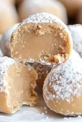 Homemade peanut butter balls on a plate, delicious snack recipe