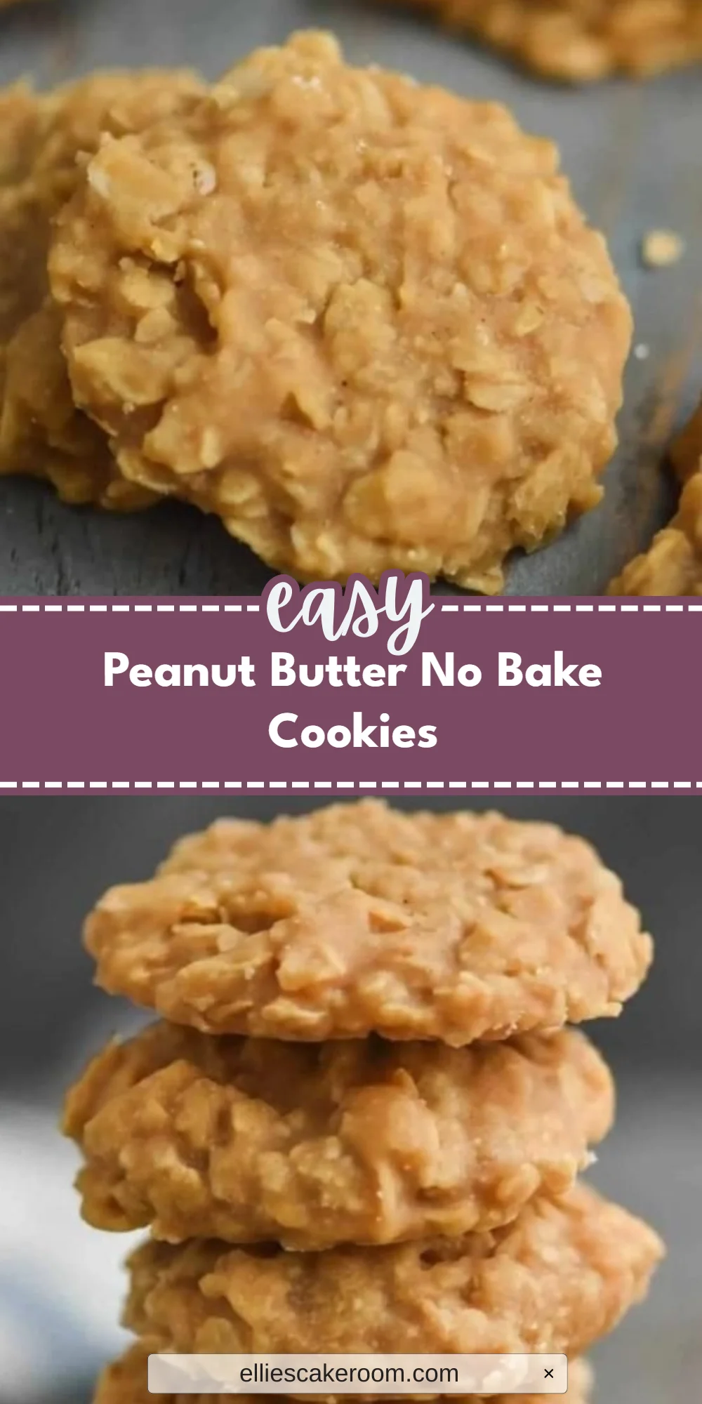 Peanut Butter No Bake Cookies