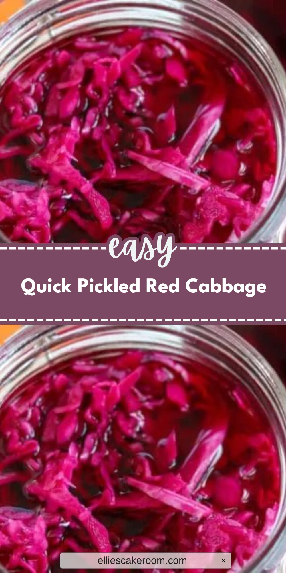 Quick Pickled Red Cabbage